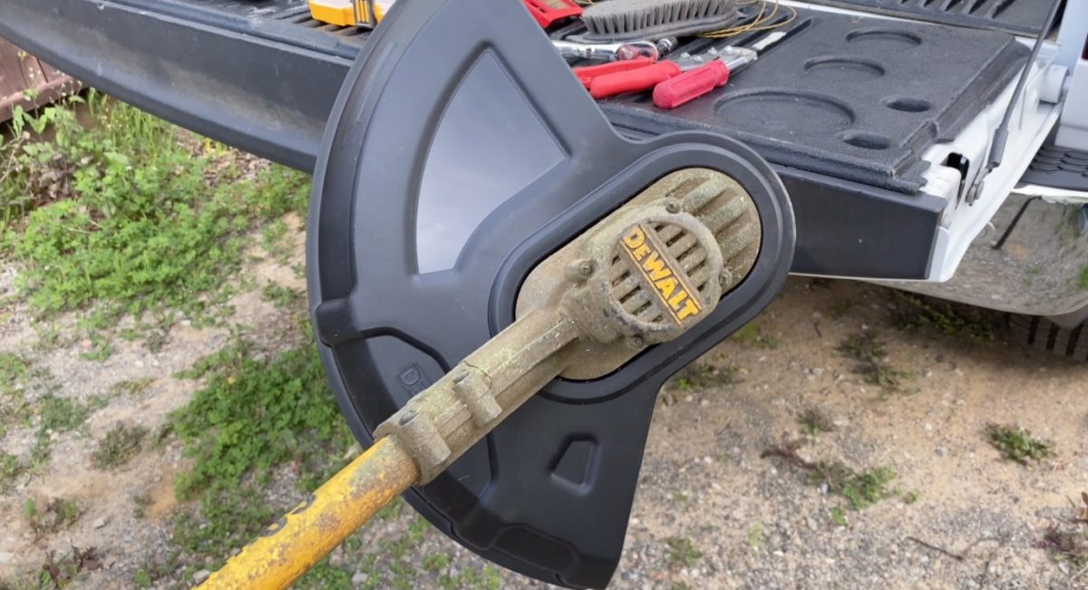 dewalt string trimmer guard