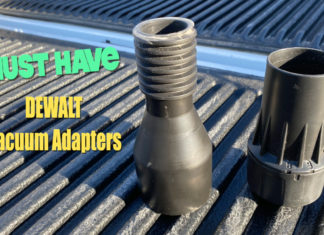 DeWalt vacuum adapters