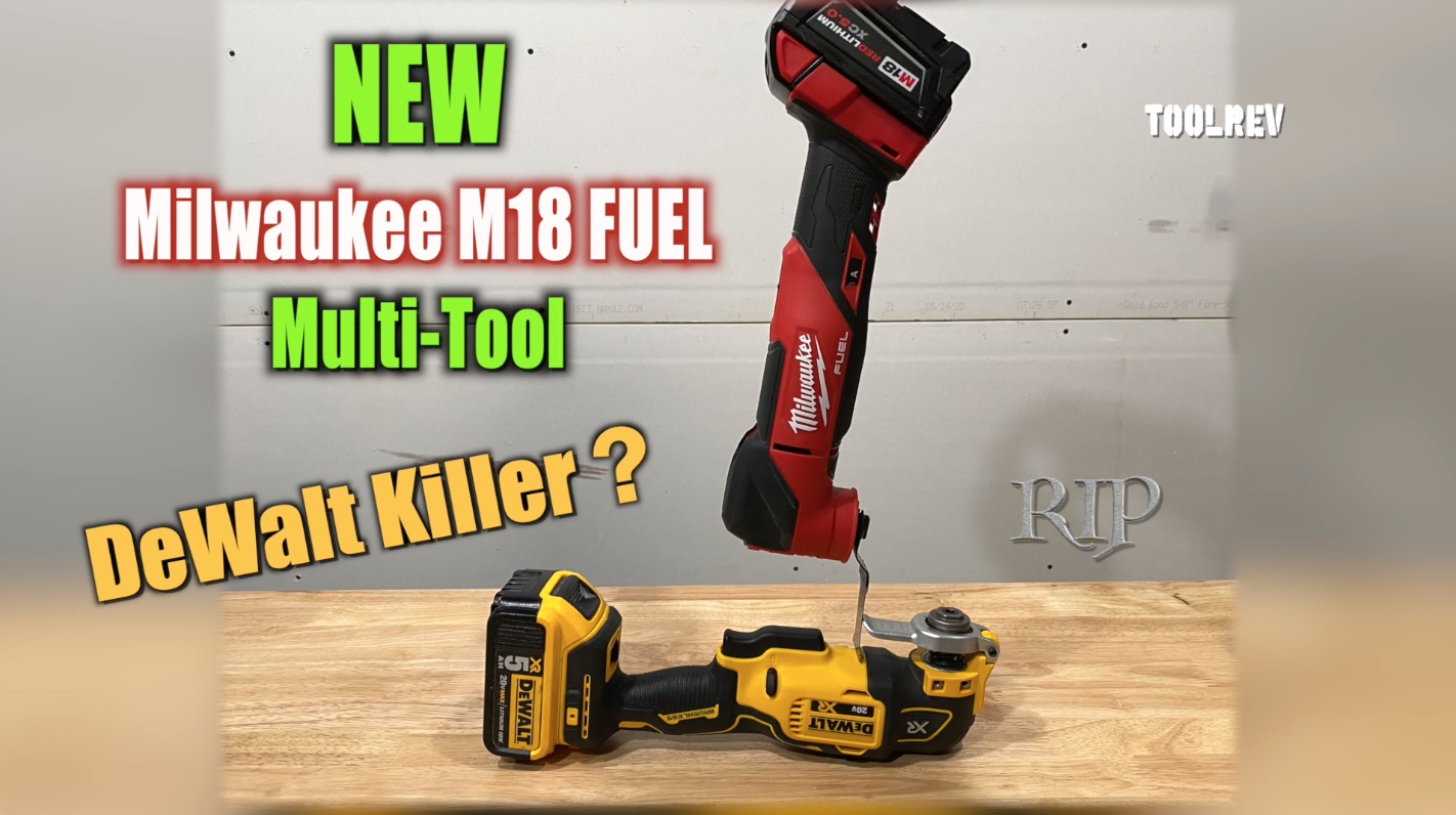 Catastrófico calcular Buena suerte Milwaukee M18 2836 vs DeWalt 20V DCS356 Multi-tool | ToolRev