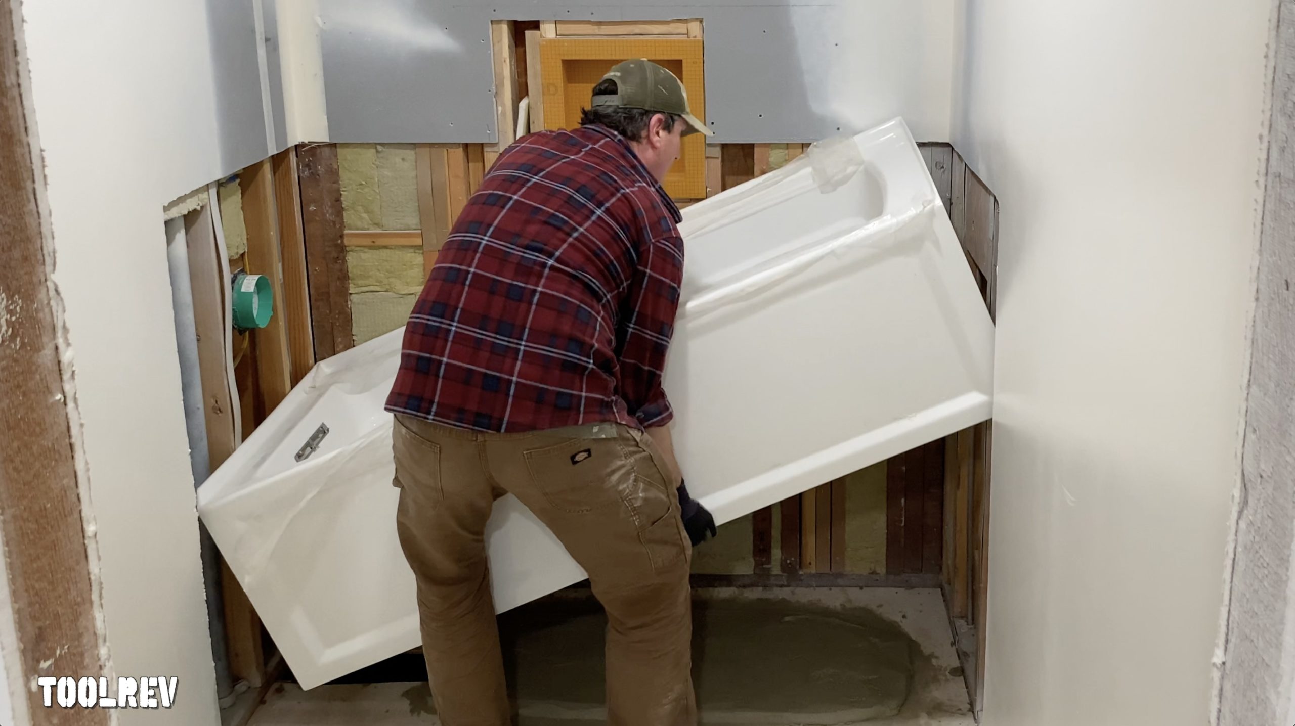 How to Install a Bathtub: Install an Acrylic Tub and Tub Surround