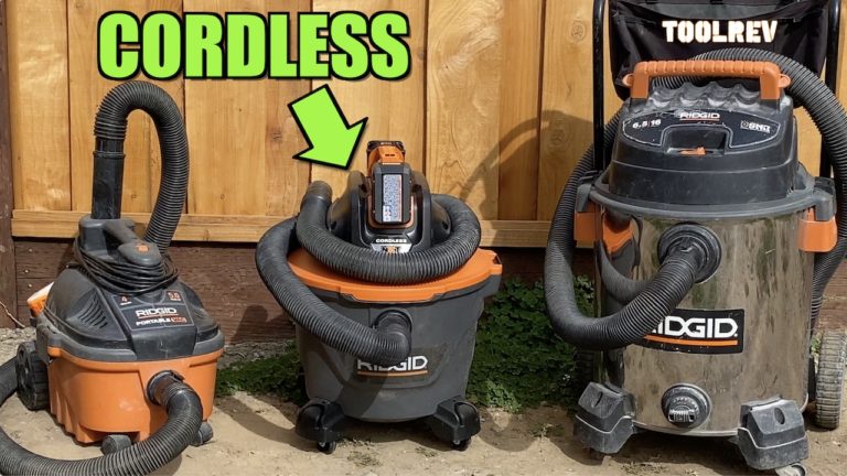 RIDGID 9 Gal. 18V Shop Vac Review