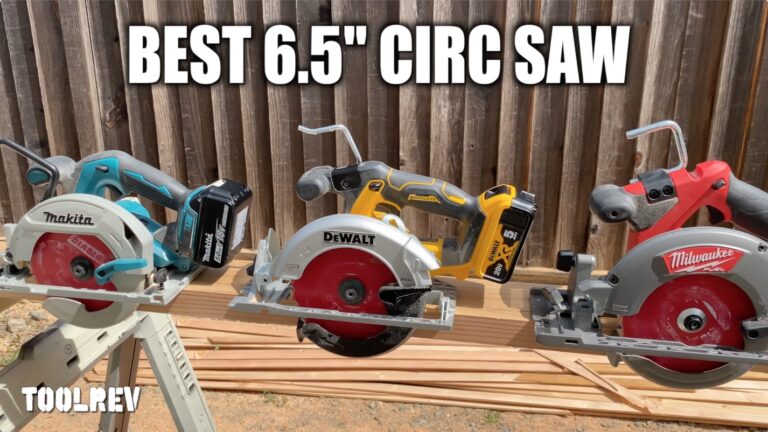 Best 6.5″ Blade Left Cordless Circular Saw