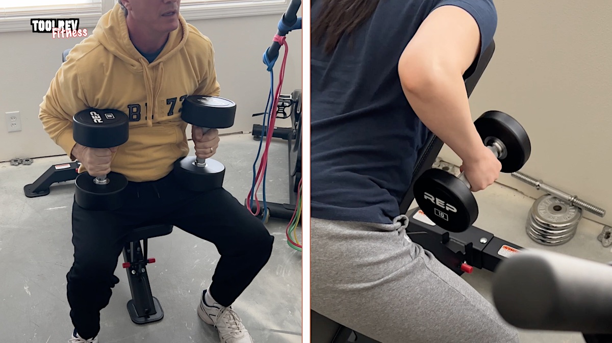 Rep urethane dumbbells hotsell