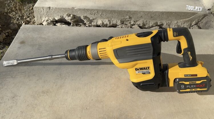 Dewalt Rotary Hammer left-side view