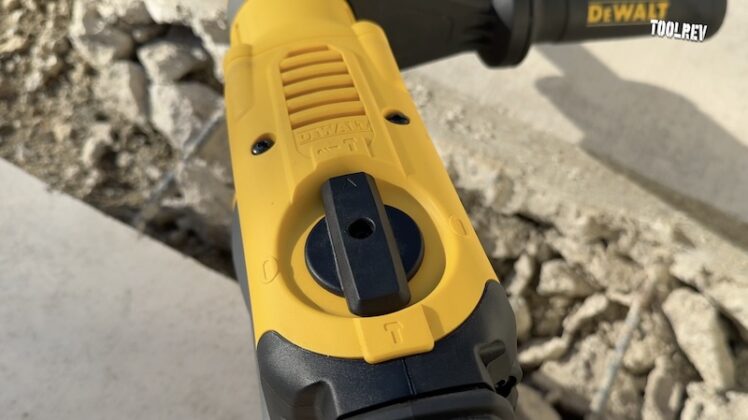DeWalt rotary hammer top view