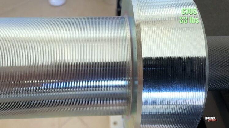 Rogue C-70S sleeve rings up close view.