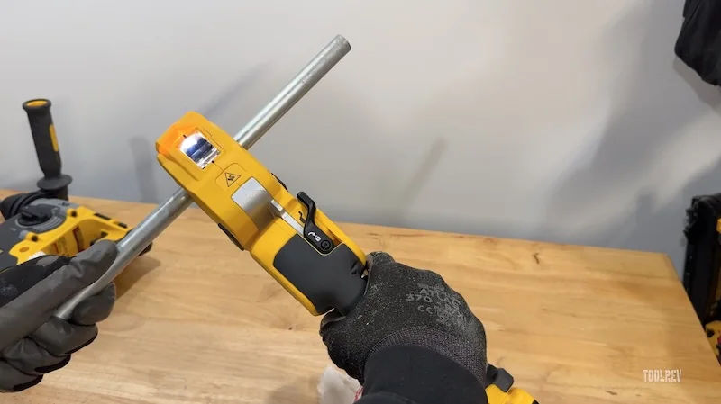 DeWalt DCE154 copper cutter on 1/2 in. EMT, which it cannot cut DeWalt DCE154 copper cutter on 1/2 in. EMT, which it cannot cut