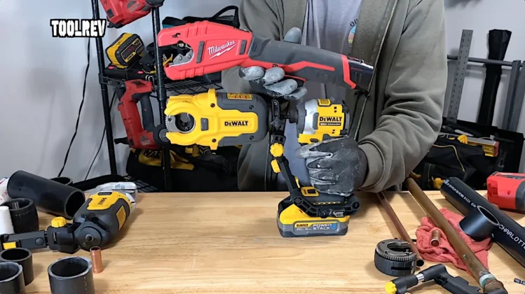 Milwaukee M12 copper cutter