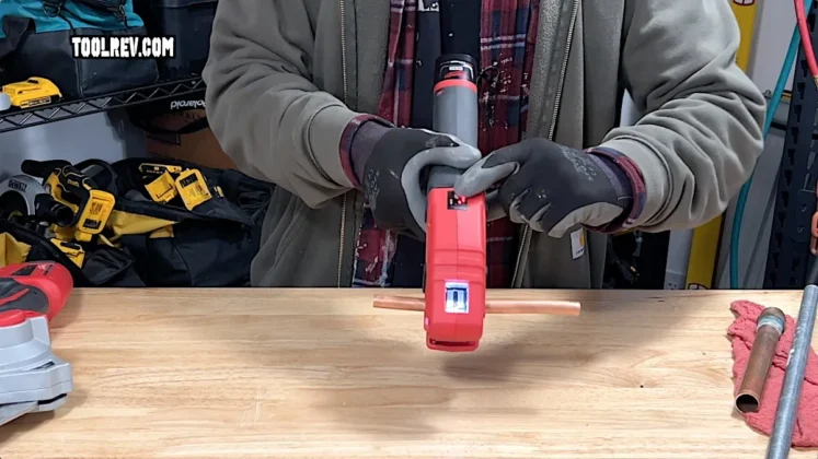 Milwaukee M12 copper cutter
