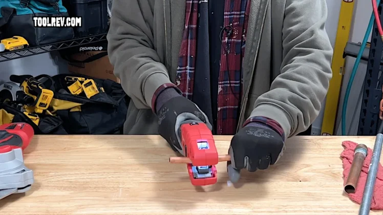 Milwaukee M12 copper cutter