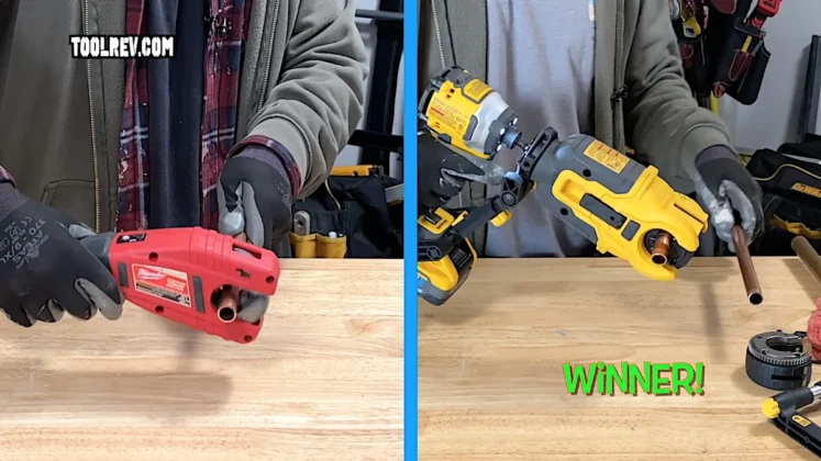 Milwaukee M12 copper cutter