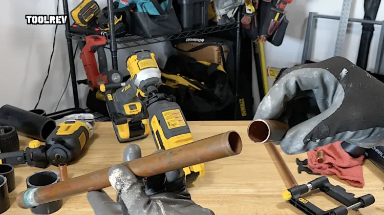 DeWalt Impact Connect copper cutter