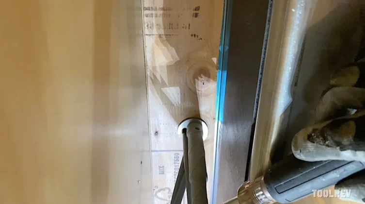 Kitchen faucet installation