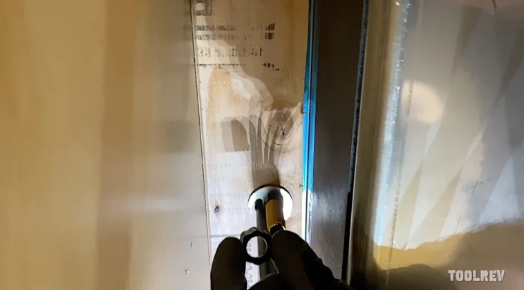 Kitchen faucet installation