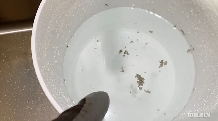 Kitchen faucet installation