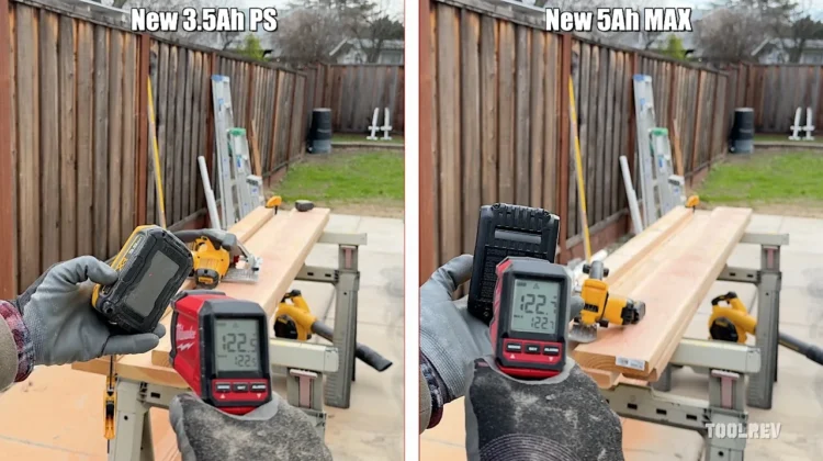 DeWalt Battery 3.5 vs 5 2