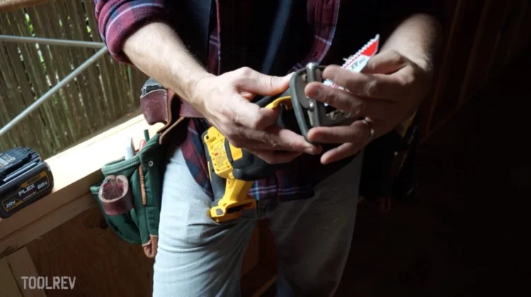 DeWalt Reciprocating Saw Blade change mechanism