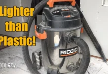 RIDGID 16 gallon Stainless Steel Shop Vacuum RIDGID 16 gallon stainless steel wet/dry shop vacuum with hose