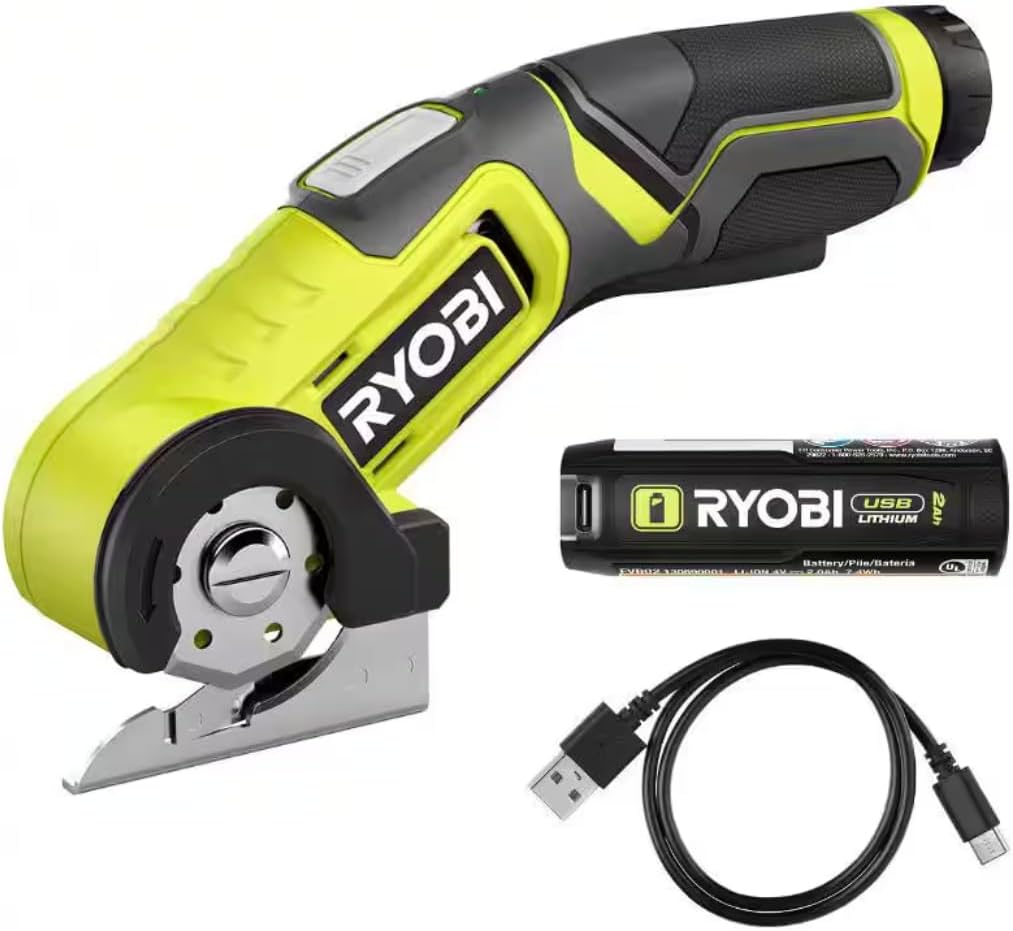 Ryobi FVC51K 4V USB Lithium power cutter kit